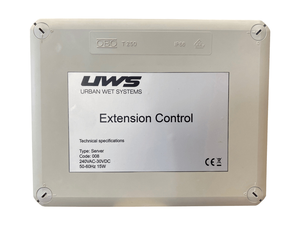 Telecontrol fuentes ornamentales